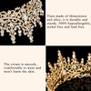 COCIDE Tiara and Crown for Women Crystal Queen Crown Rhinestone