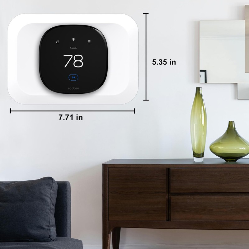 Wall Plate Cover Compatible with New 2022 Ecobee Smart Thermostat