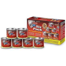 POR-15 6-Pack!!!!!!! POR-15 45006 (Gloss Black Rust Preventative Coating 4 oz Each)
