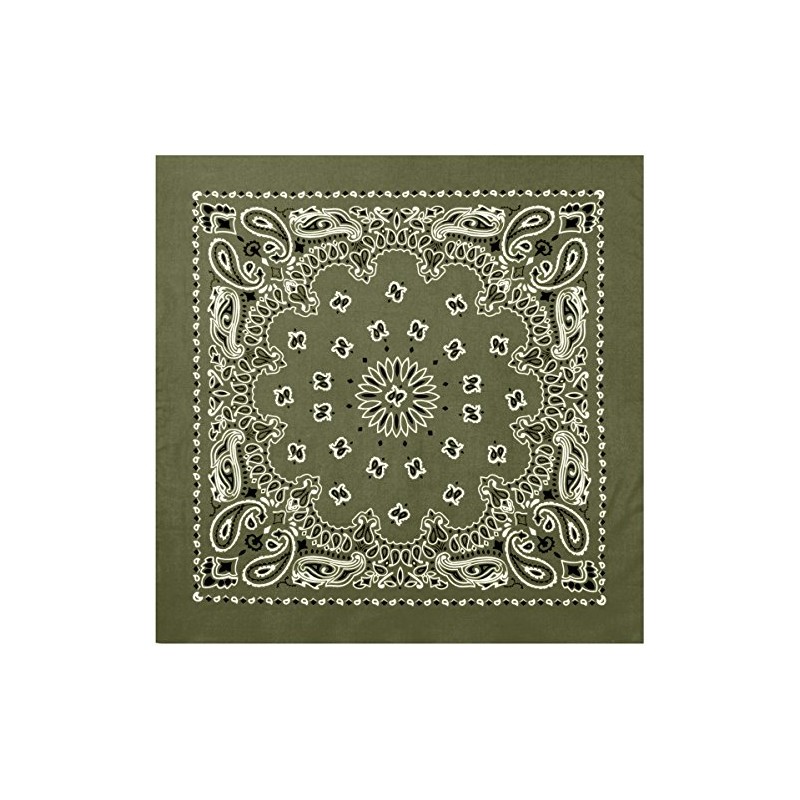 Rothco Trainmen Paisley Bandana – Extra-Large - 27" X 27"