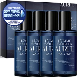 Aufe 3 + 1 Aufe Homme Aqua Skin Toner 200ml Men's Large Size Hydration, Soothing, Moisturizing All-in-One / 3 + 1 아우페 옴므 아쿠아 스킨 토너 200ml 남성 남자 대용량 수분 진정 보습 올인원