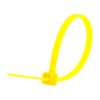 Secure 4 Inch Yellow 18 lb Miniature Nylon Cable Tie