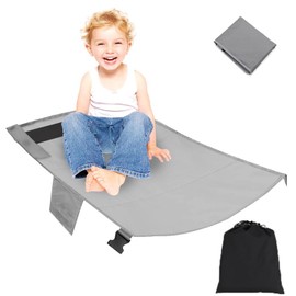 Children's Aeroplane Footrest, Airplane Footrest Children's Hammock, Compact Airplane Footrest for Children, Children's Aeroplane Seat Extension, for Children, Toddlers, Aircraft Must Haves, 79 x 44