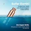 Rivera 32oz – 99.92% LAB TESTED Pure Copper water bottle,