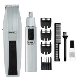 Wahl Bigote y barba con recortador de bonificación, Blanco, Paquete de 1