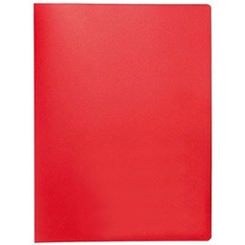 Q Connect 20-Pocket Display Book - Red