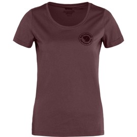 Fjällräven Women's 1960 Logo T-Shirt W T-Shirt (Pack of 1), Port, XL