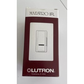 Maestro Lutron Maestro IR 1000 Watt Dimmer Switch MIR-1000-IV, IVORY Switch
