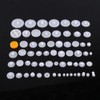Walfront Plastic Motor Gears Robot Gear Kit Pulley Belt Single