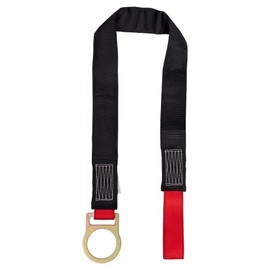 Palmer Safety 10' Disposable Concrete Anchor Strap with a Large D-ring, and Full Length Wear Pad