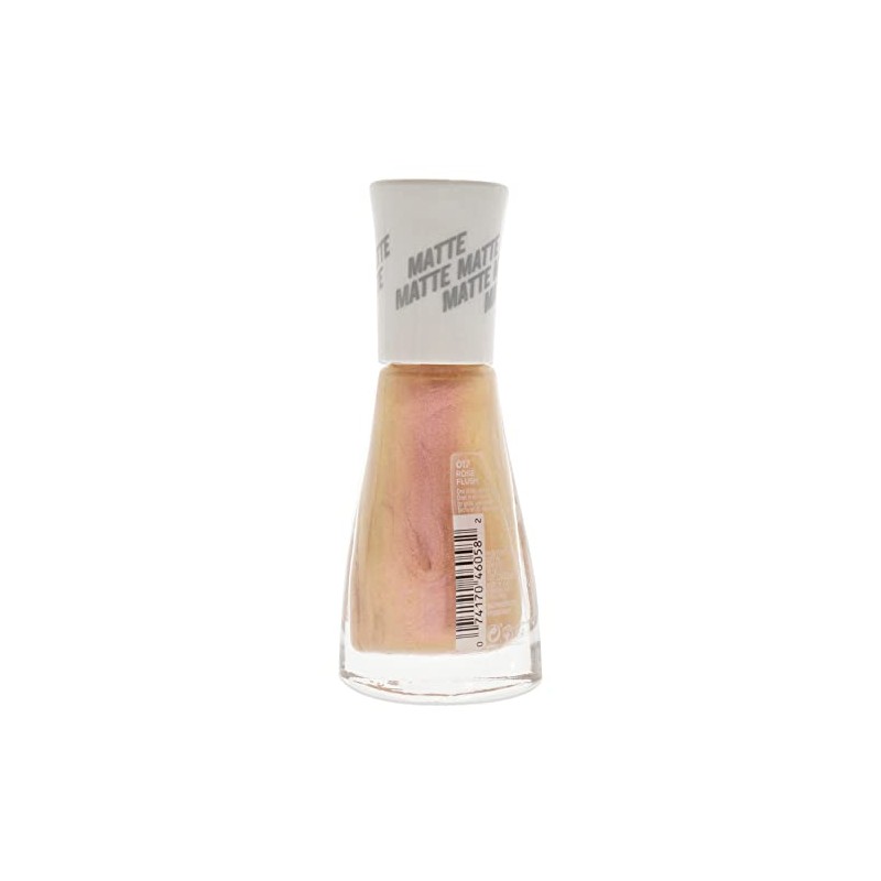 Sally Hansen Insta Dri Matte Metallics, Rose Flush, 0.31 Fl
