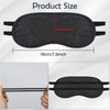 40 Pack Sleep Eye Mask for Men Women Kids, Individual
