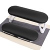 Beloving Arm Rest for Nails Tech, Foldable PU Leather Manicure