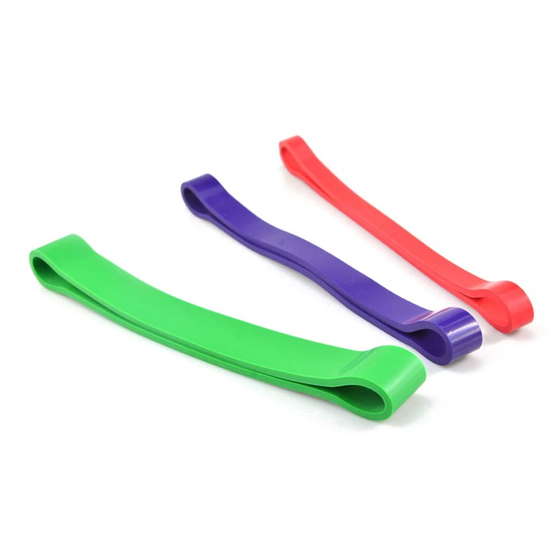 CORHAD Flat Latex Resistance Band Durable Elastic Exercise Bands for