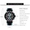 AIMES Watches for Men Fashion Casual Sport Watch Waterproof Chronograph