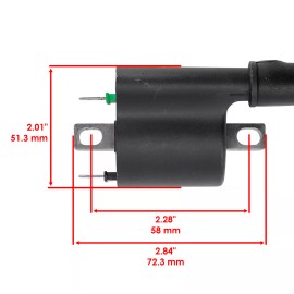Caltric Ignition Coil for Honda Rancher 420 TRX420FA TRX420FE TRX420FM 2020 2021 - 2023
