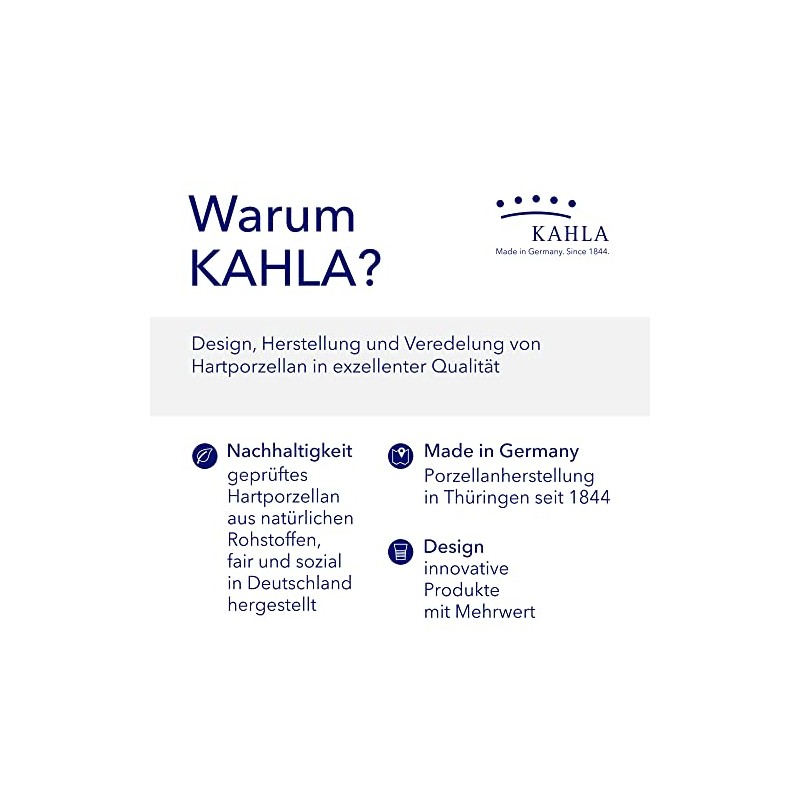 KAHLA Update Souffl 5-1/2 Inches, White Color, 1 Piece