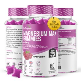 BeMorganic Organic Gummies (Magnesium Gummies)