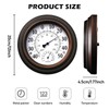 Thermometer Indoor Outdoor Weather Station Analogue Outdoor Thermometer Analogue Thermometer