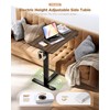 YOLEZO Electric Adjustable Height Standing Desk - Small Sit Stand