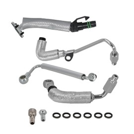 maXpeedingrods Turbocharger Oil Return Drain & Oil Feed Pipe & Coolant Pipe Kit for Chevy Cruze 2011-2016, for Buick Encore 2013-2019, Trax 2013-2019, for Sonic 2012-2019 1.4L, 55587854 55592600