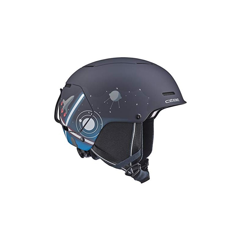 Cébé Unisex - Babies Bow Ski Helmets Matt Space 48-51