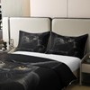 Loussiesd Cat Pet Cat Pattern Bedding Set 135 x 200