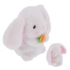 White Talking Rabbit Toy Cute Repeat What You Say Plush