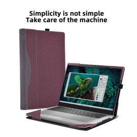 Laptop Case for Dell Inspiron 14 Plus 7440 (2024) | Inspiron 14 2-in-1 |Inspiron 14 5440 Detachable Laptop Protective Cover Shell (Wine red)