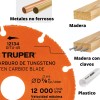 Disco 4-1/2 , Multimaterial De Carburo De Tungsteno, Truper