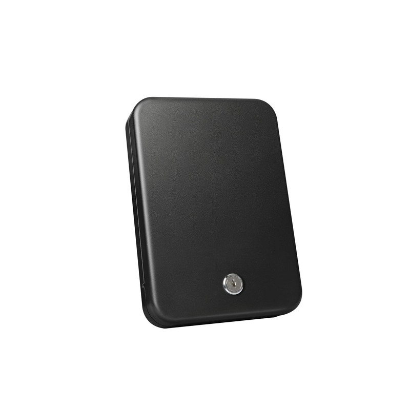 Fortress Portable Safe with Key Lock, Black (11K10)