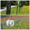 SiliFine 25 Pcs WP36 Corner Post Ceramic Fence Insulator Electric
