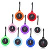 Totority 9pcs Hiking Navigation Tool with Carabiner Essential Camping Pocket