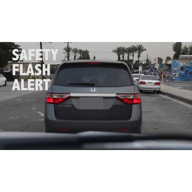 SYNETICUSA 3157 White LED Light Bulbs Strobe Brake Flash Tail