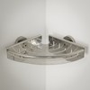 Tiger Boston 304830346 Corner Soap Basket Small Polished Stainless Steel