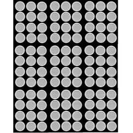 3" Round Plastic Louver Soffit Air Vent Reptile Screen Grille Cover (50, White)