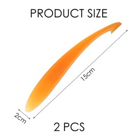 NIDHFG 2 Pieces Orange Peeler, Creative Peeling Tool, Kitchen Tool, Plastic Peeler, Manual Peeler.