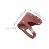 KONTONTY Hatchet Sheath Leather Cover Durable Axe Protector for Outdoor