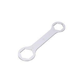 Kitaco Driven Lock Nut Wrench 1.3 x 1.6 inches (34 x 41 mm), 674-0500412 Silver