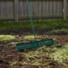 Heavy Duty 46 Inch Lawn Leveling Rake Steel Tines Garden