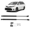 Pair Hood Bonnet Lift Support Gas Shock Struts Carbon Steel