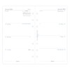 Filofax Personal week on two pages English Sunday start 2026