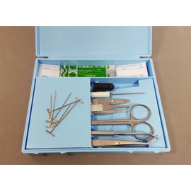 Dissecting Dissection Kit Set Student College Lab School Medical Science Elementary Introductory Anatomy Biology Bird Frog Pig Hard Locking Case