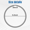 Black Lid Latch Strap Rubber Band 6,7,8 Quart Compatible with
