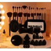 Set de brochas para maquillaje profesional con 51 piezas. 51PCS
