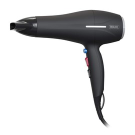 Wahl Ionic Smooth Hairdryer, Hair Dryers for Women, Cool Shot Button, 3 Heat and 2 Speed Settings, Quick Dry Airflow, Fast Drying, Reduce Static, Black