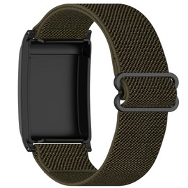 Micteney Nylon Strap Compatible with Whoop 4.0, Replacement Band (Army green)