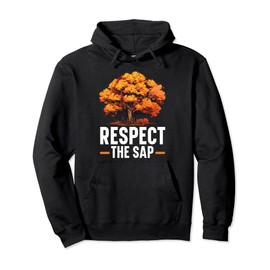 Maple Tree Tapping Sap Maple Syrup Mapple Tapper Pullover Hoodie