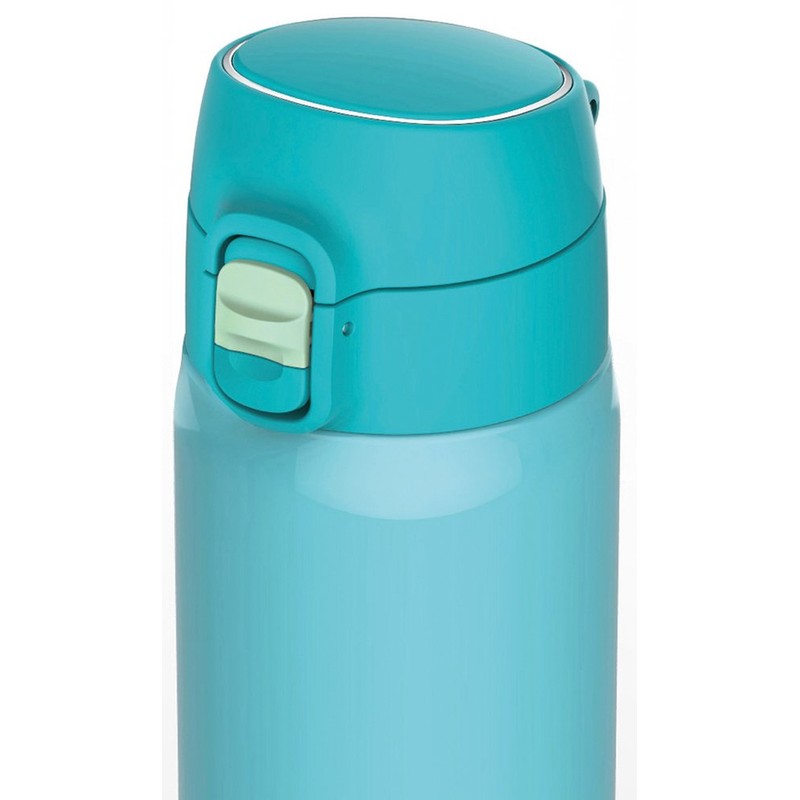 Peacock stainless steel bottle wantattimagu 0.55l Sky Blue Amy –