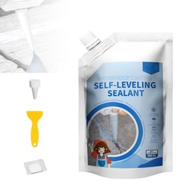 Concrete Caulking Adhesive,New Self-Leveling Sealant, Heavy-Duty Crack Filler for Driveway,High Elasticity Cement Crack Filler,Concrete Crack Repair,Quick-Drying Sealant for Outdoor(500ml)